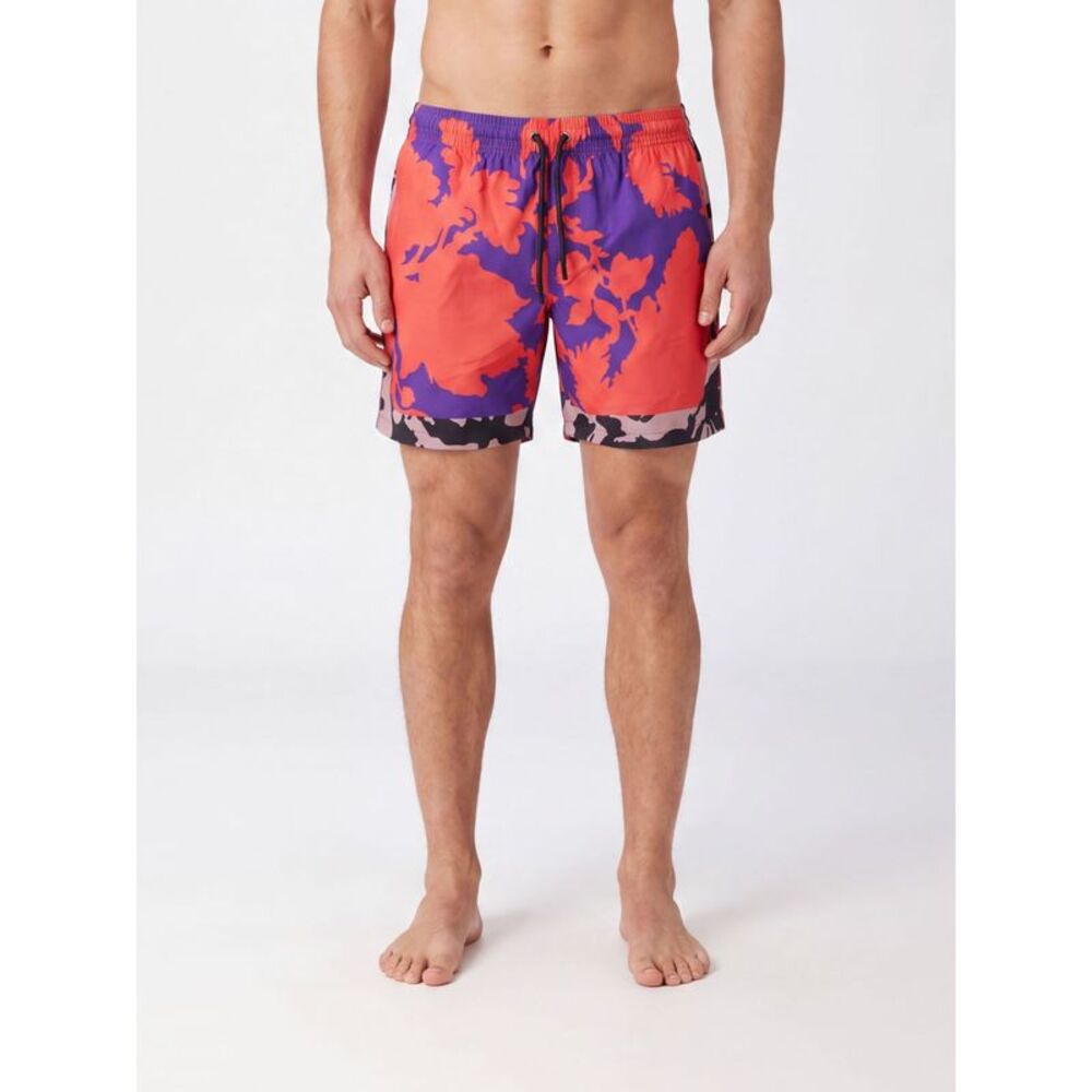 Dries Van Noten Men Dries Van Noten Abstract-Print Polyamide Swim Shorts